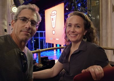 At the Studebaker Theater